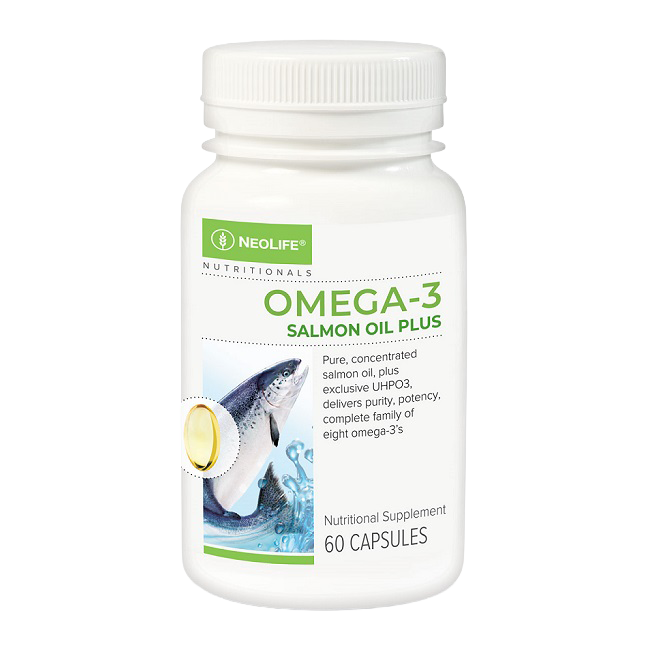 Omega-3 Salmon Oil Plus 60 Capsules