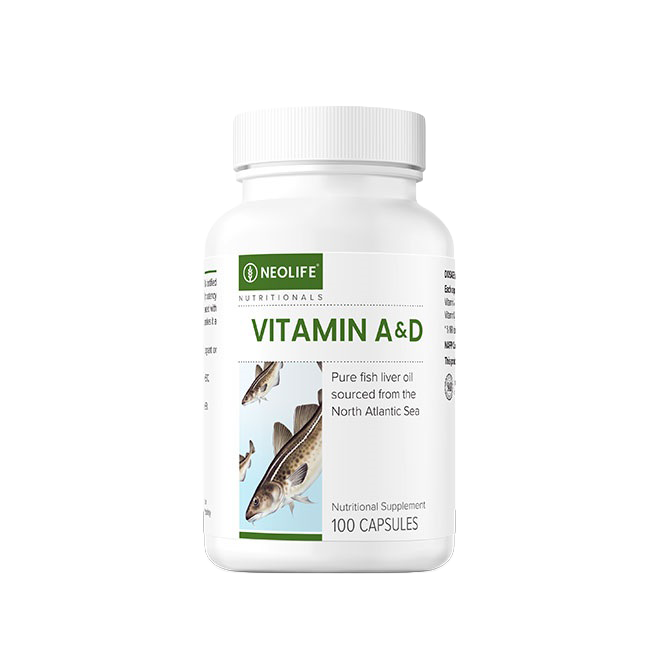 Vitamin A & D 100 Capsules